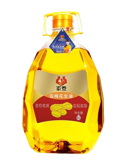 宁夏5L家泰钻石版压榨花生油一级