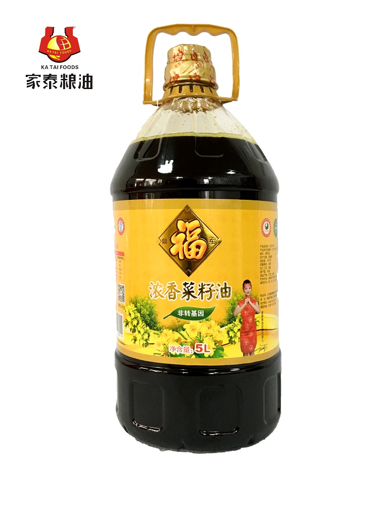 5L福东鼎浓香菜籽油 四级菜