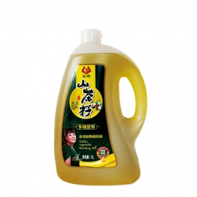 阳春5L家泰山茶籽食用植物调和油（磨砂瓶配礼袋）