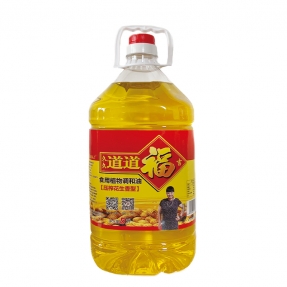 深圳5L久久道道福吉压榨花生食用调和油（方瓶4瓶装）