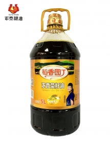 浙江5L稻香园丁浓香菜籽油