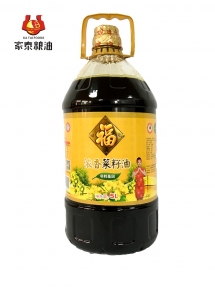 二连浩特5L福东鼎浓香菜籽油 四级菜