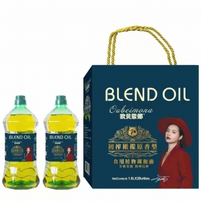 南京1.8升欧贝蒙娜橄榄调和油礼盒油